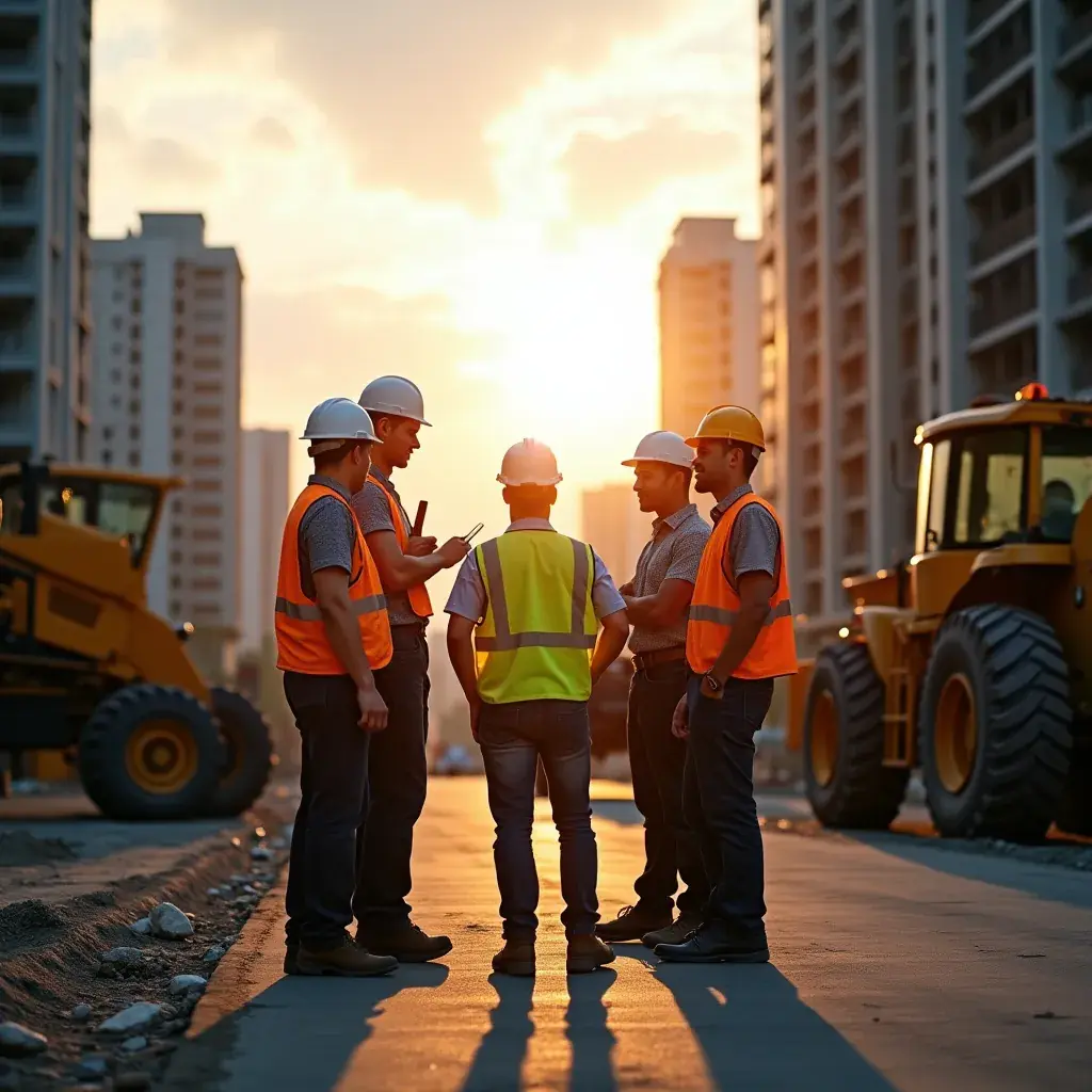 Modern office environment